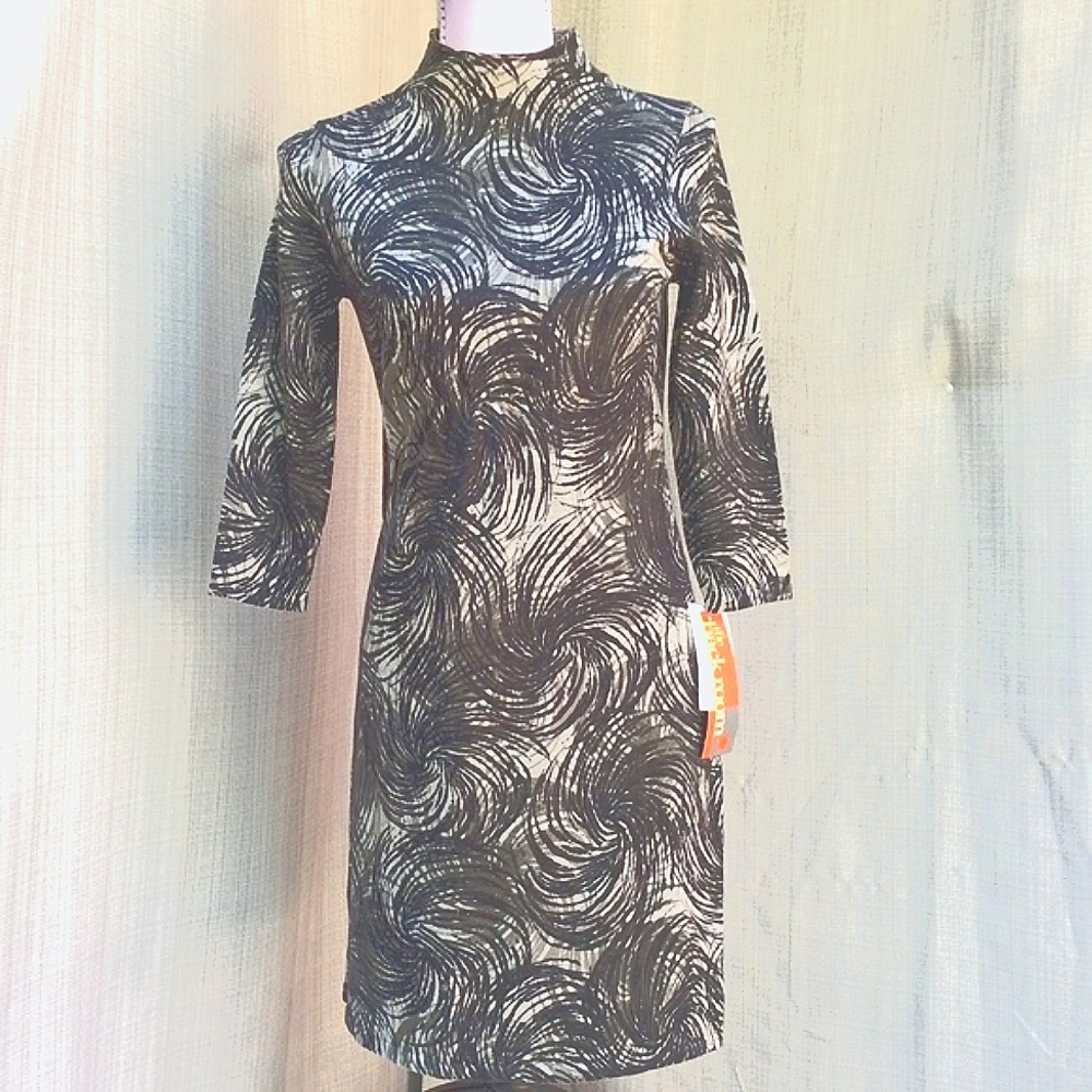Vittadini 100% Soft Merino Wool Dress